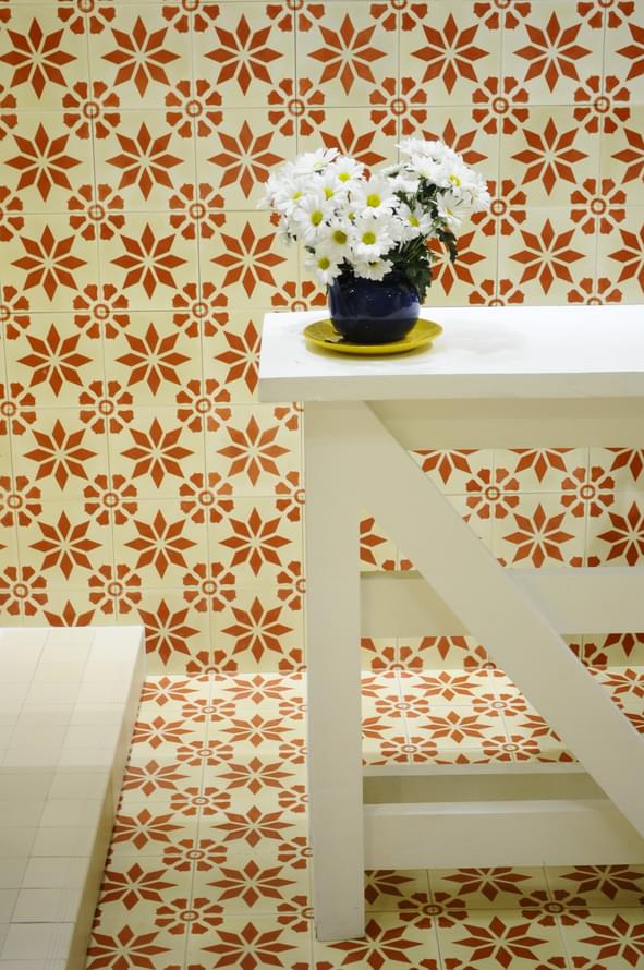 цемент фабрики Carodeco коллекция Les Geometrique