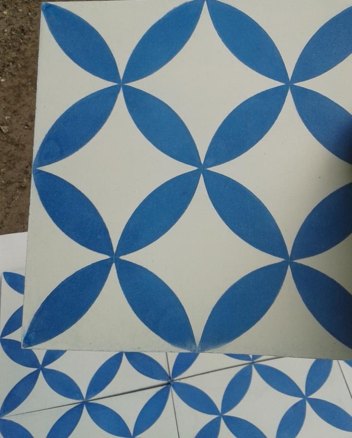 цемент фабрики Carodeco коллекция Les Geometrique