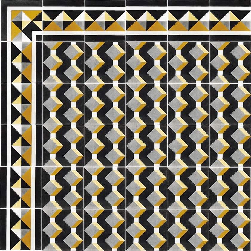 цемент фабрики Carodeco коллекция Les Geometrique