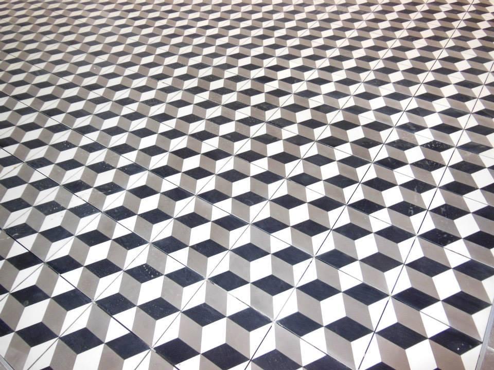 цемент фабрики Carodeco коллекция Les Geometrique