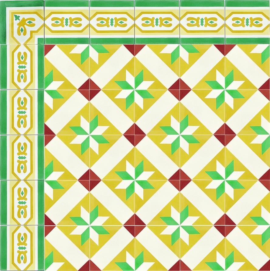 цемент фабрики Carodeco коллекция Les Geometrique