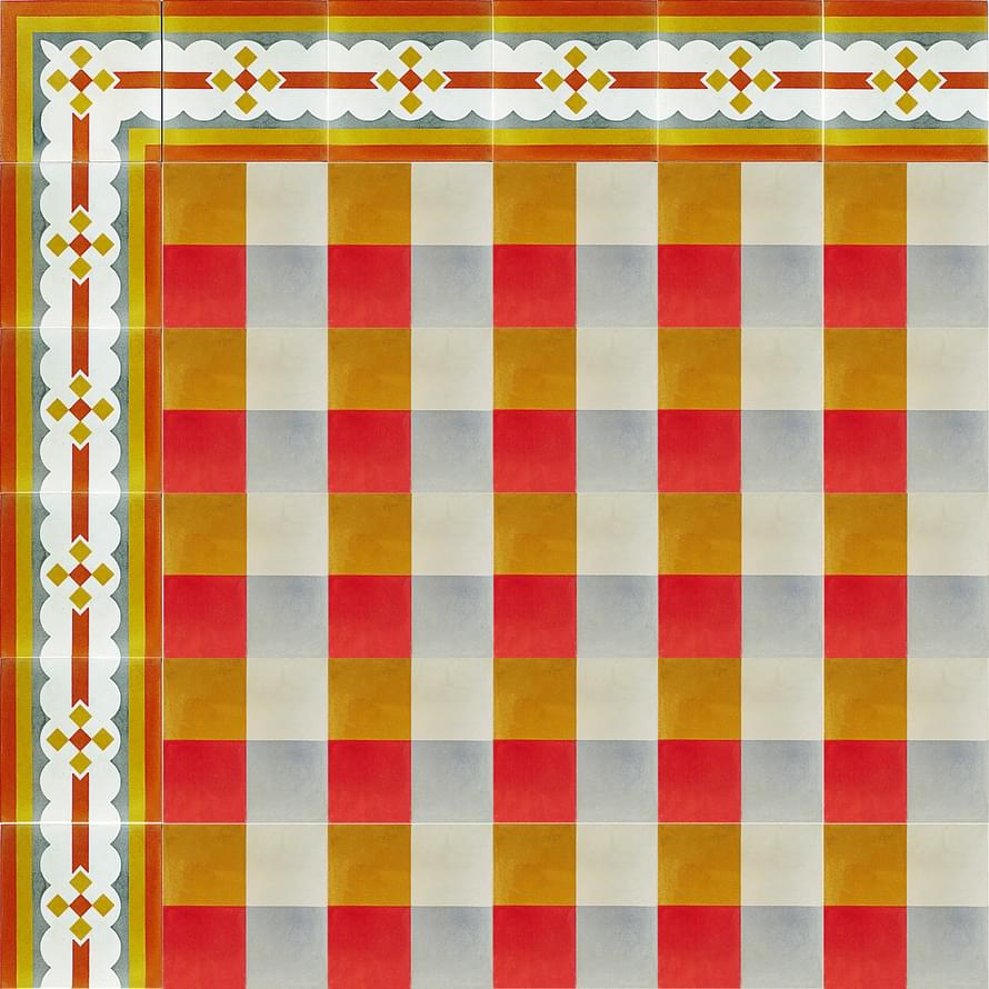 цемент фабрики Carodeco коллекция Les Geometrique