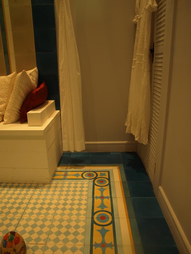 цемент фабрики Carodeco коллекция Les Geometrique