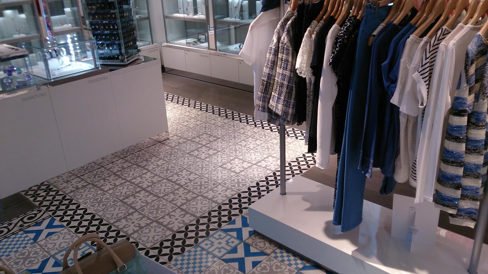 цемент фабрики Carodeco коллекция Les Geometrique