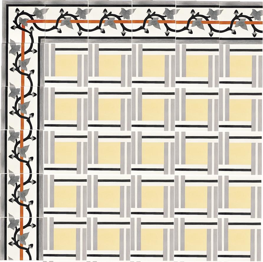 цемент фабрики Carodeco коллекция Les Geometrique