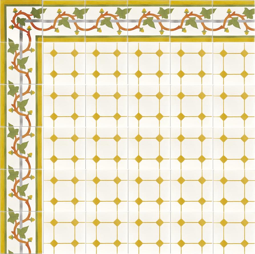 цемент фабрики Carodeco коллекция Les Geometrique