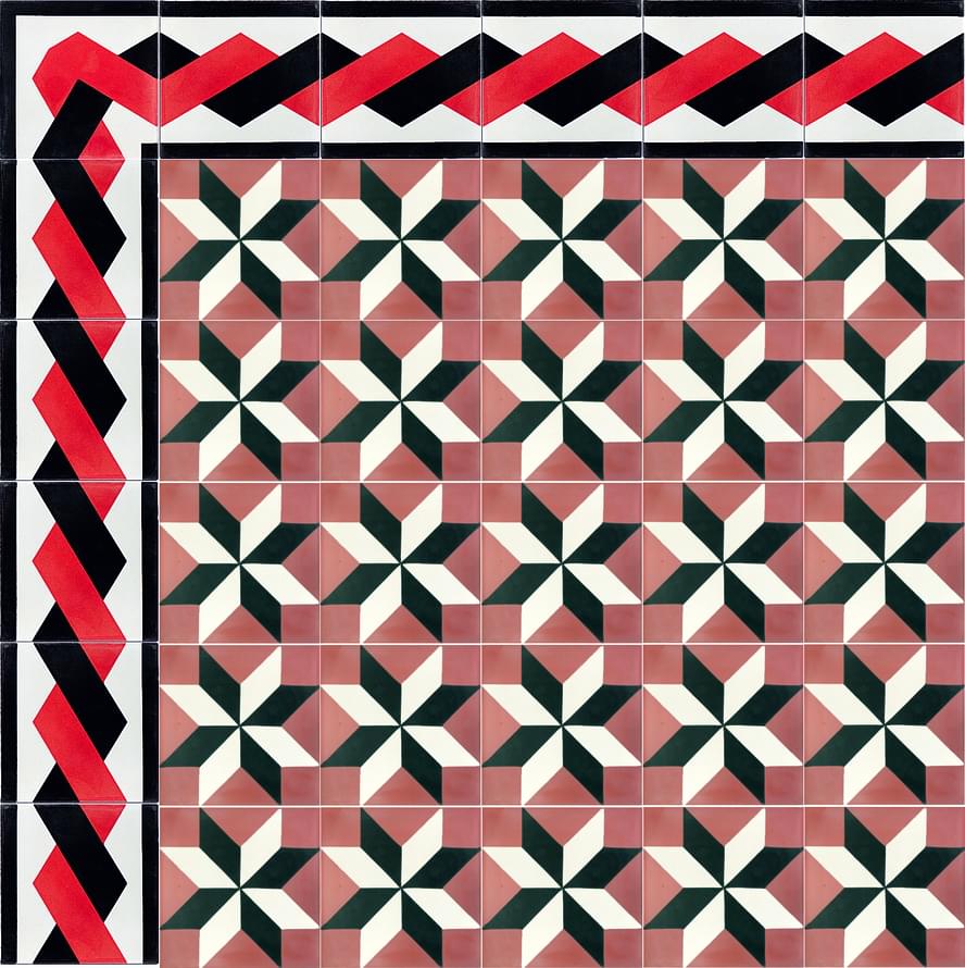 цемент фабрики Carodeco коллекция Les Geometrique