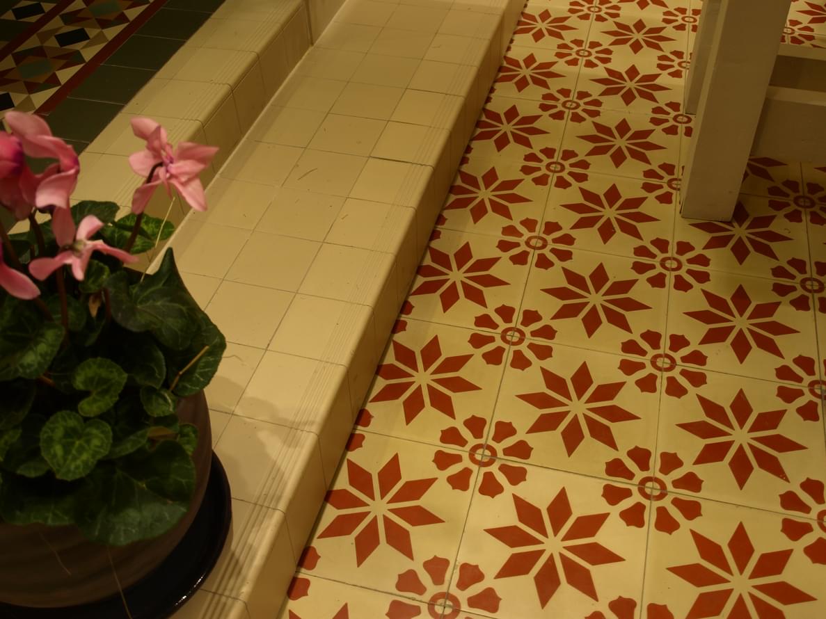 цемент фабрики Carodeco коллекция Les Geometrique