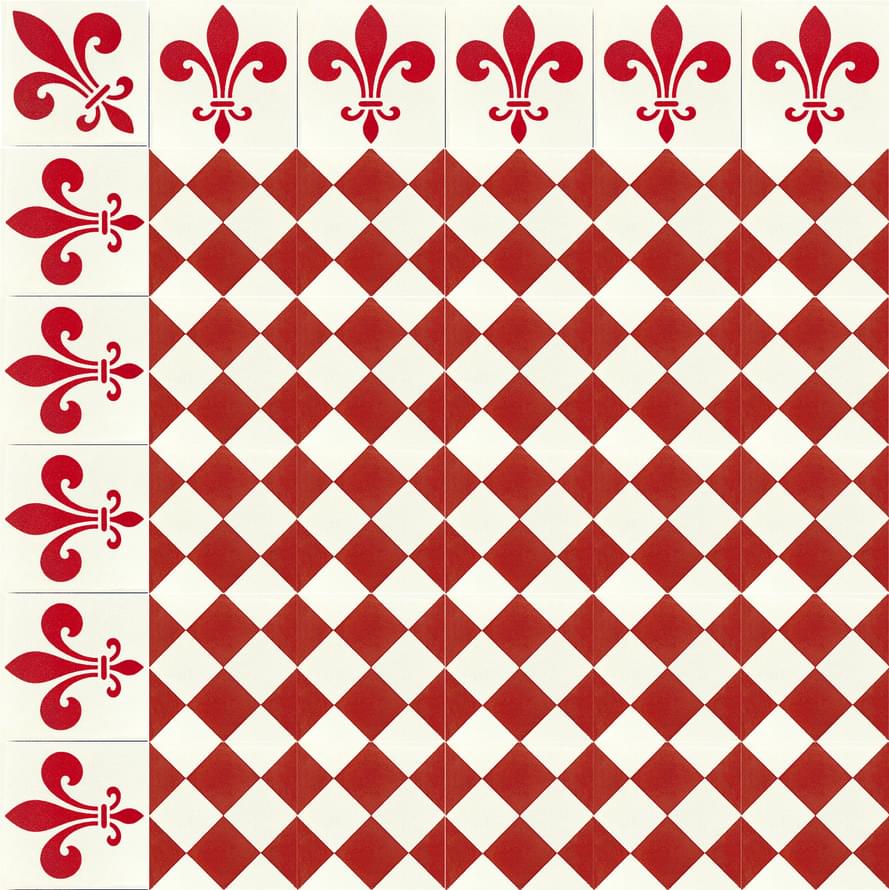 цемент фабрики Carodeco коллекция Les Geometrique