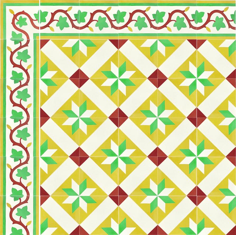 цемент фабрики Carodeco коллекция Les Geometrique