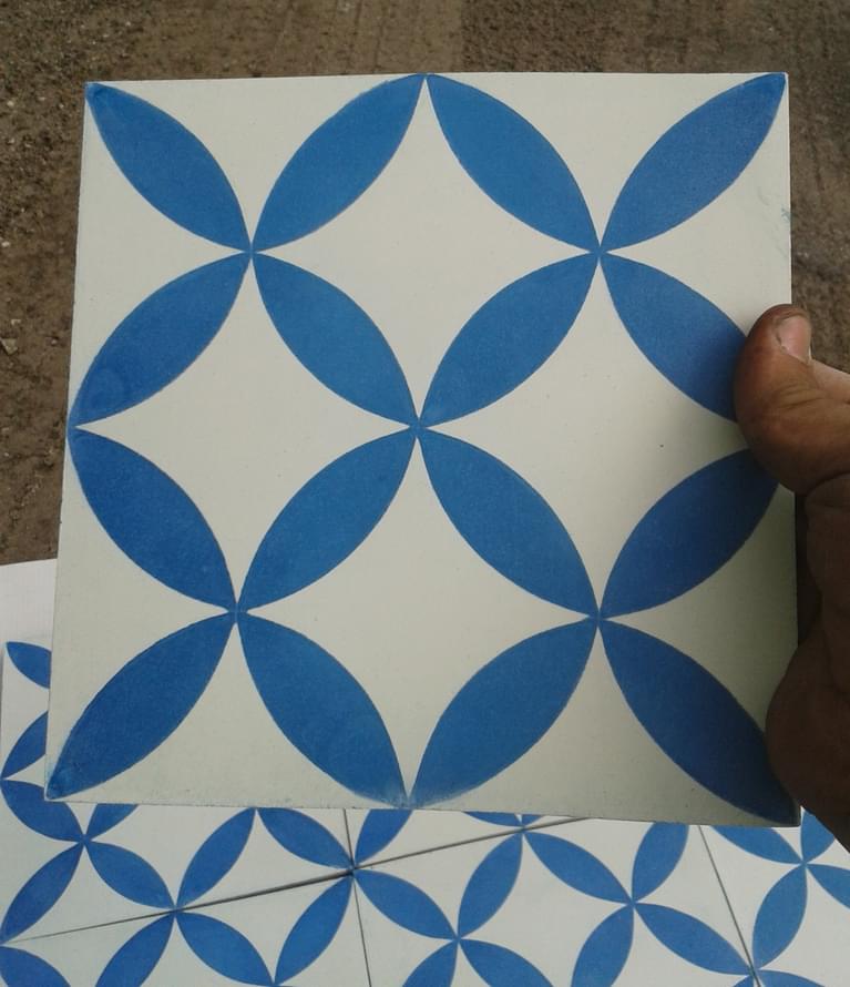 цемент фабрики Carodeco коллекция Les Geometrique