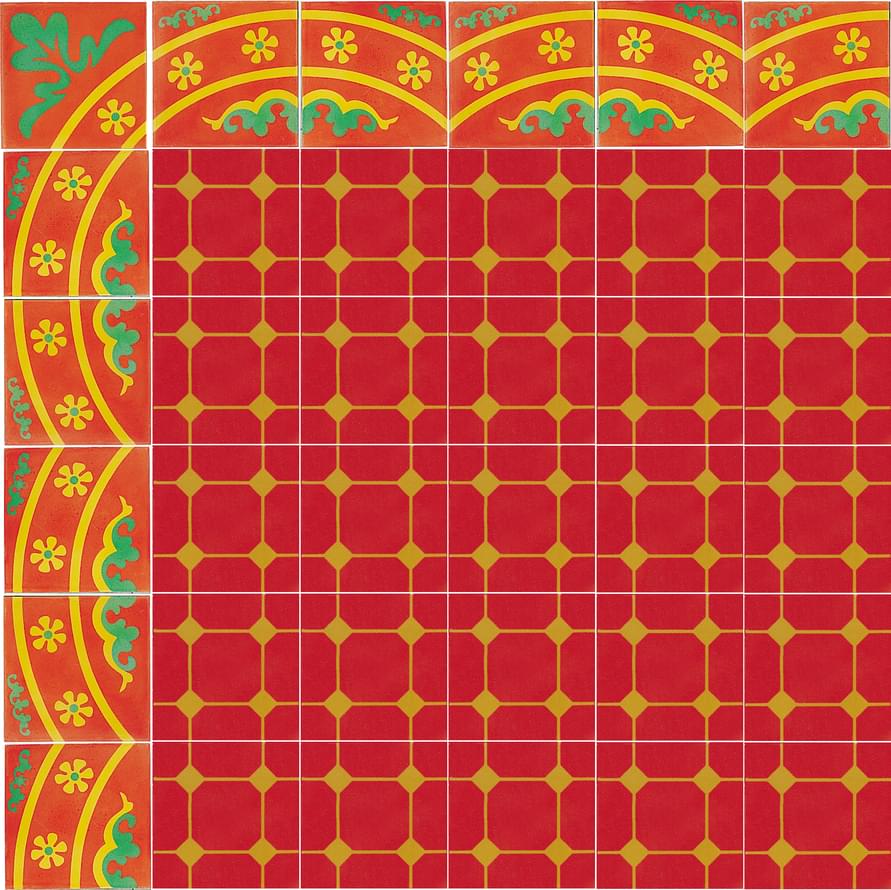 цемент фабрики Carodeco коллекция Les Geometrique