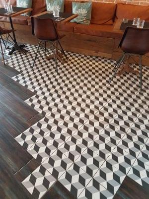 цемент фабрики Carodeco коллекция Les Geometrique