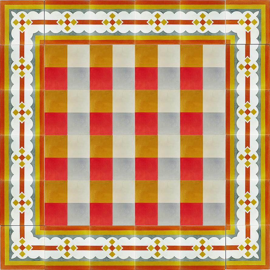 цемент фабрики Carodeco коллекция Les Geometrique