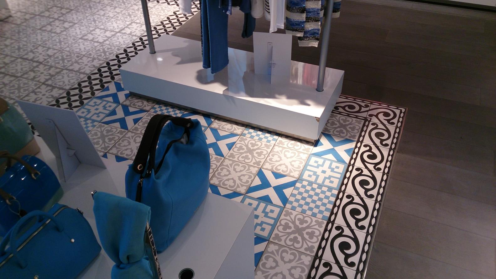 цемент фабрики Carodeco коллекция Les Geometrique