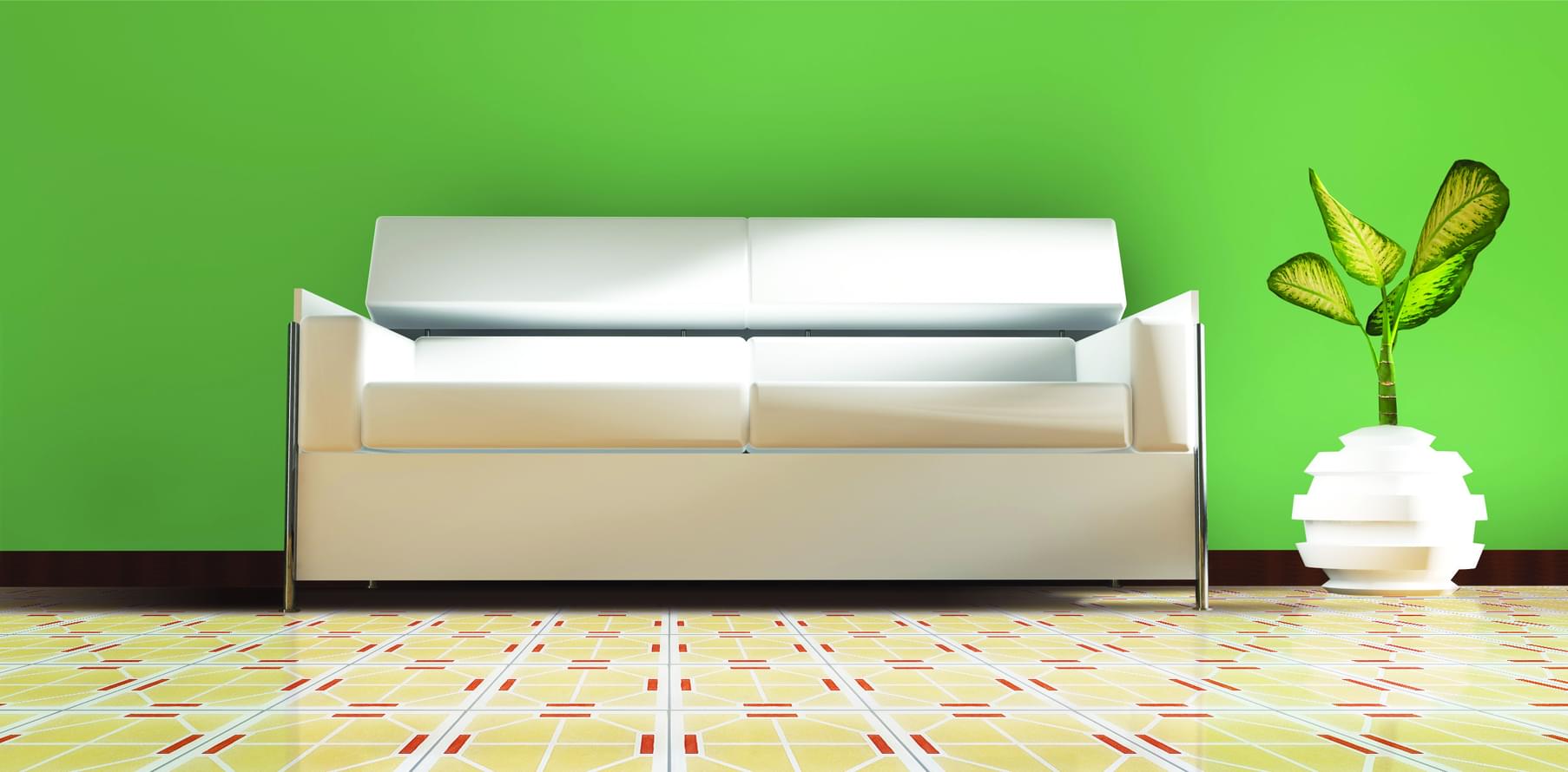 цемент фабрики Carodeco коллекция Les Geometrique