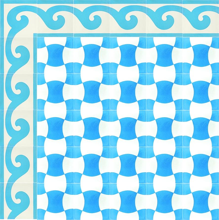 цемент фабрики Carodeco коллекция Les Geometrique