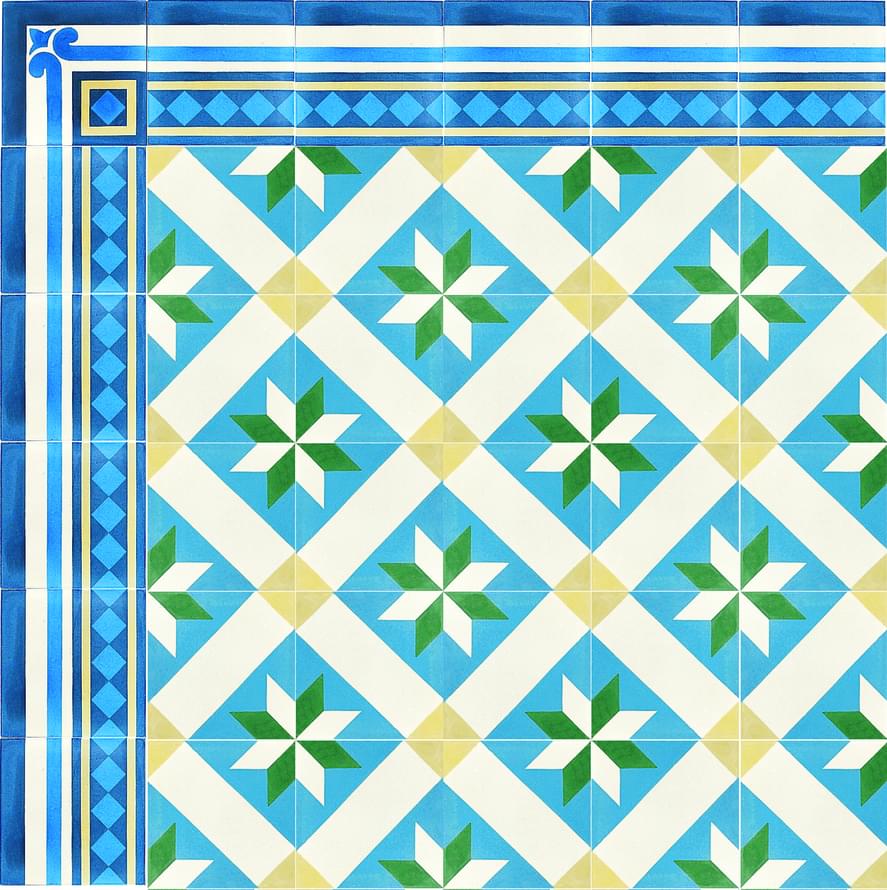 цемент фабрики Carodeco коллекция Les Geometrique