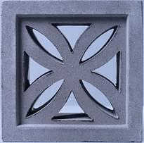 Плитка Carodeco Les Moucharabiehs Cement Block 1 19.5x19.5 см, поверхность матовая, рельефная