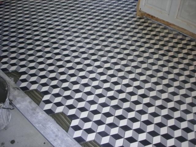 цемент фабрики Carodeco коллекция Les Octogones-Hexagones Et Cabochons