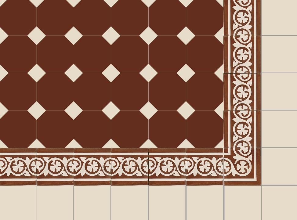 цемент фабрики Carodeco коллекция Les Octogones-Hexagones Et Cabochons