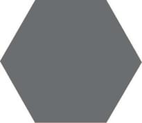 Плитка Carodeco Les Octogones-Hexagones Et Cabochons Hexagone Poivre 17 17.4x20 см, поверхность матовая