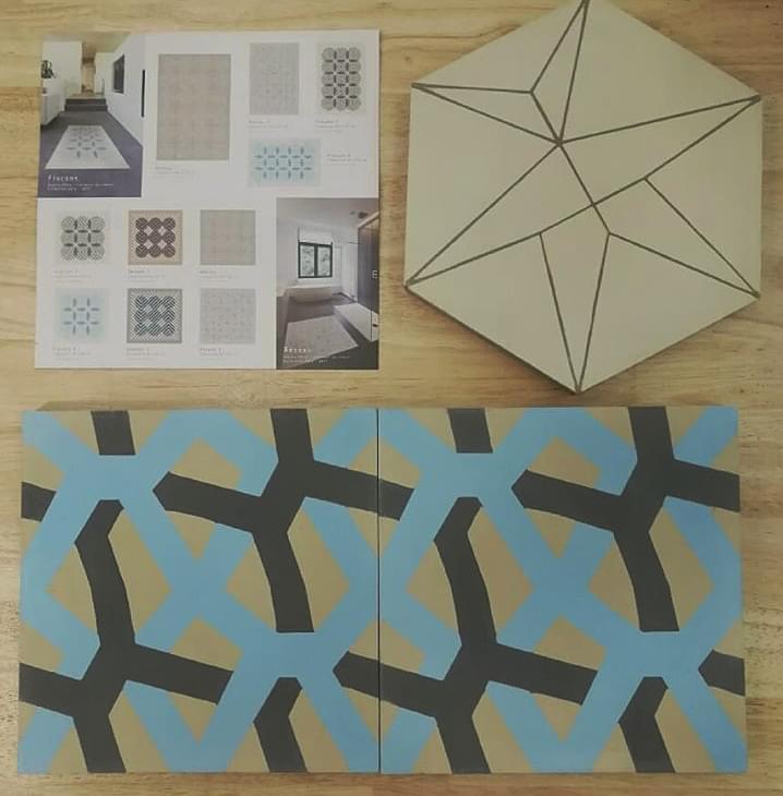 цемент фабрики Carodeco коллекция Sophie Fetro