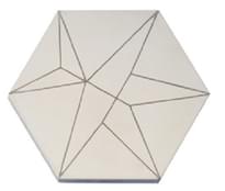 Плитка Carodeco Sophie Fetro Origami 20x23.2 см, поверхность матовая