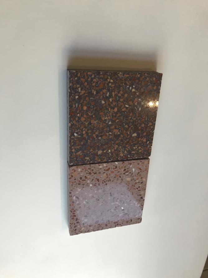 цемент фабрики Carodeco коллекция Terrazzo