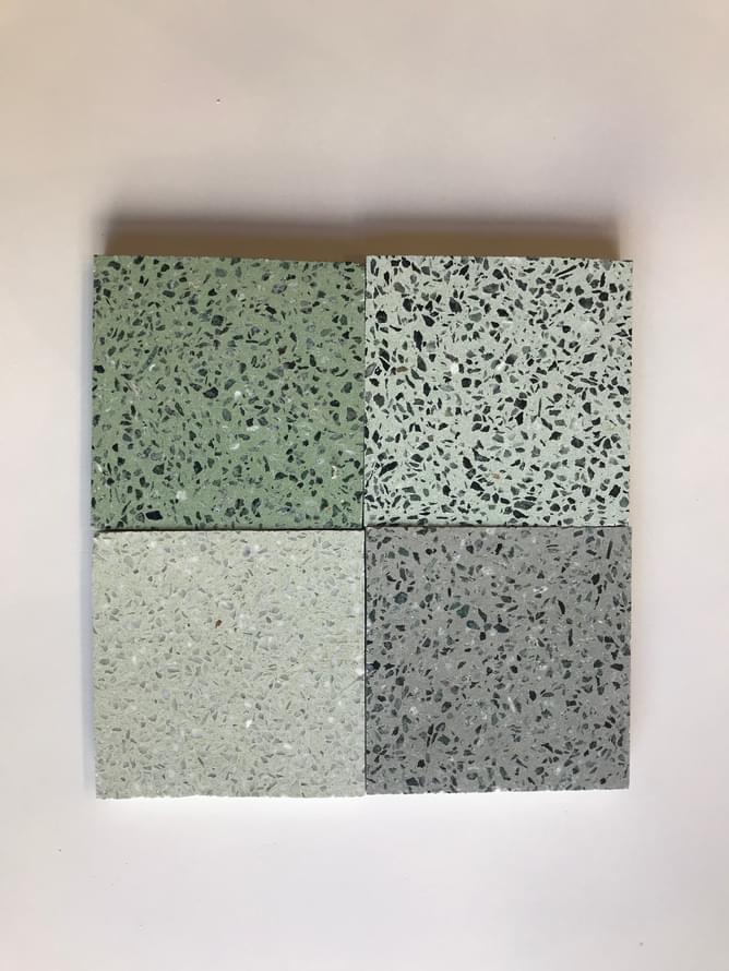 цемент фабрики Carodeco коллекция Terrazzo