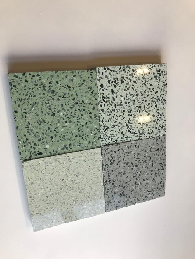 цемент фабрики Carodeco коллекция Terrazzo