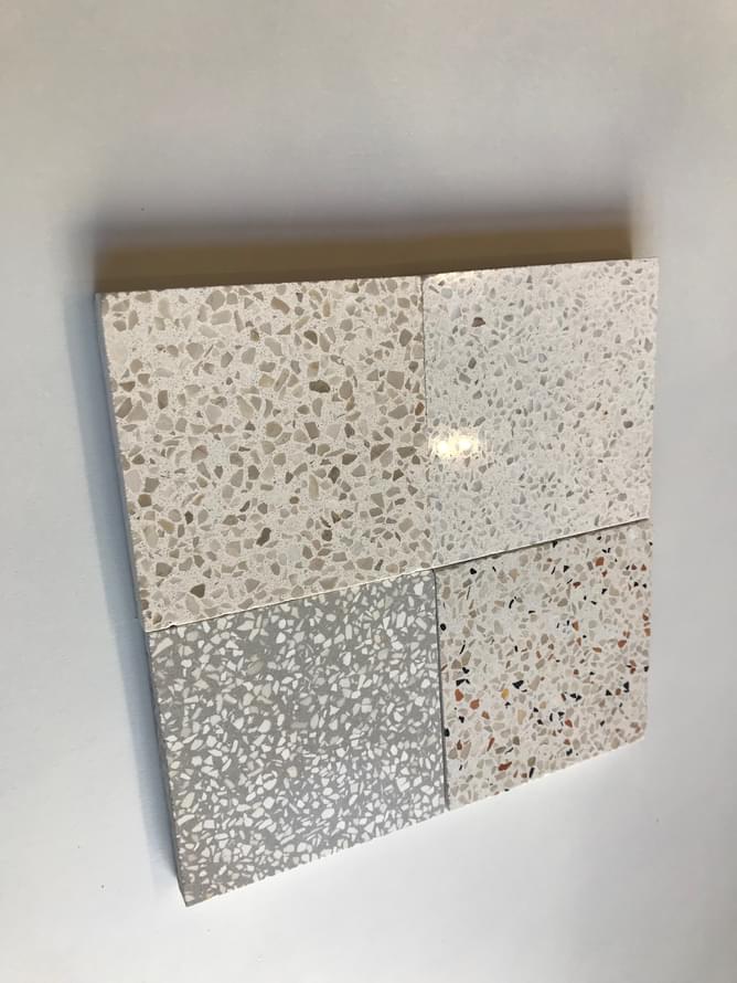 цемент фабрики Carodeco коллекция Terrazzo