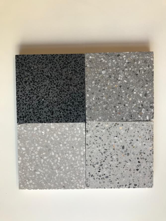 цемент фабрики Carodeco коллекция Terrazzo