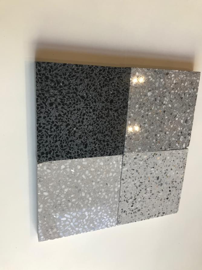 цемент фабрики Carodeco коллекция Terrazzo