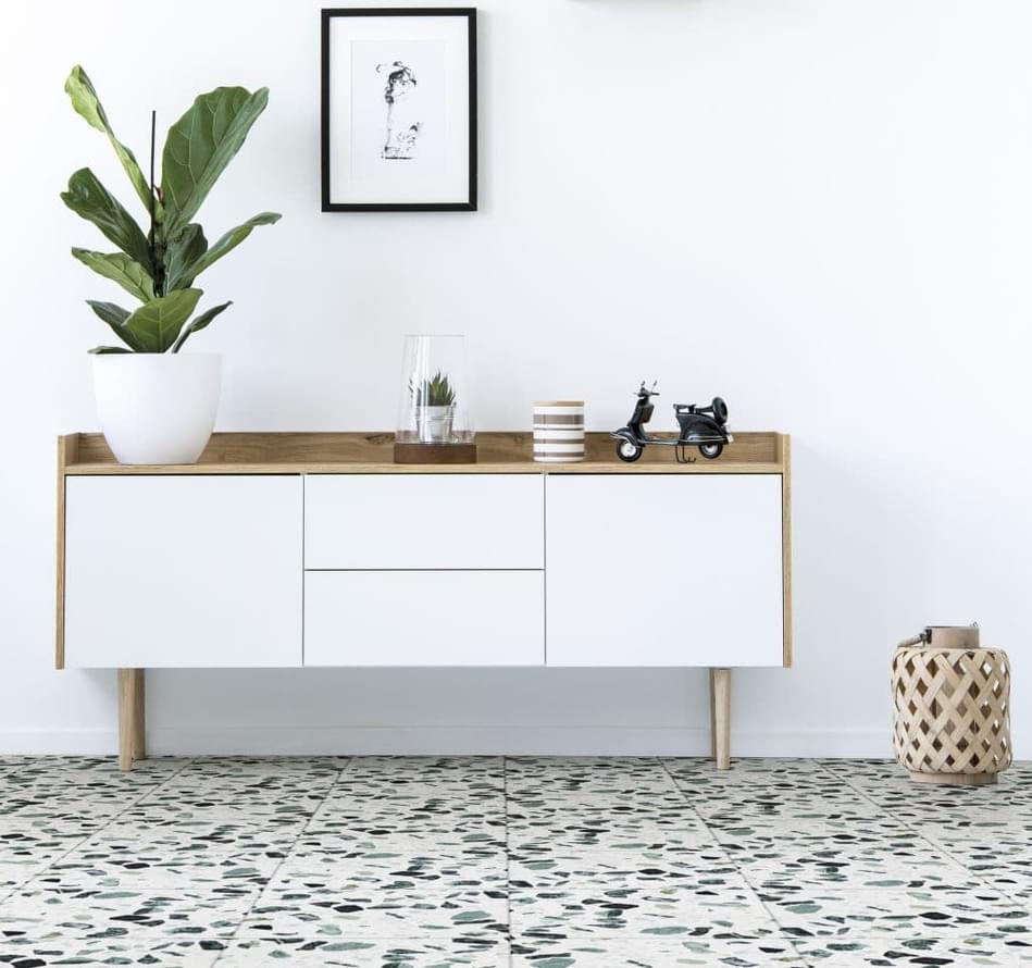 цемент фабрики Carodeco коллекция Terrazzo