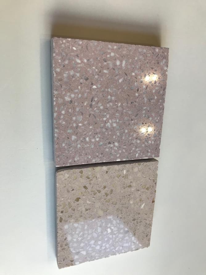 цемент фабрики Carodeco коллекция Terrazzo