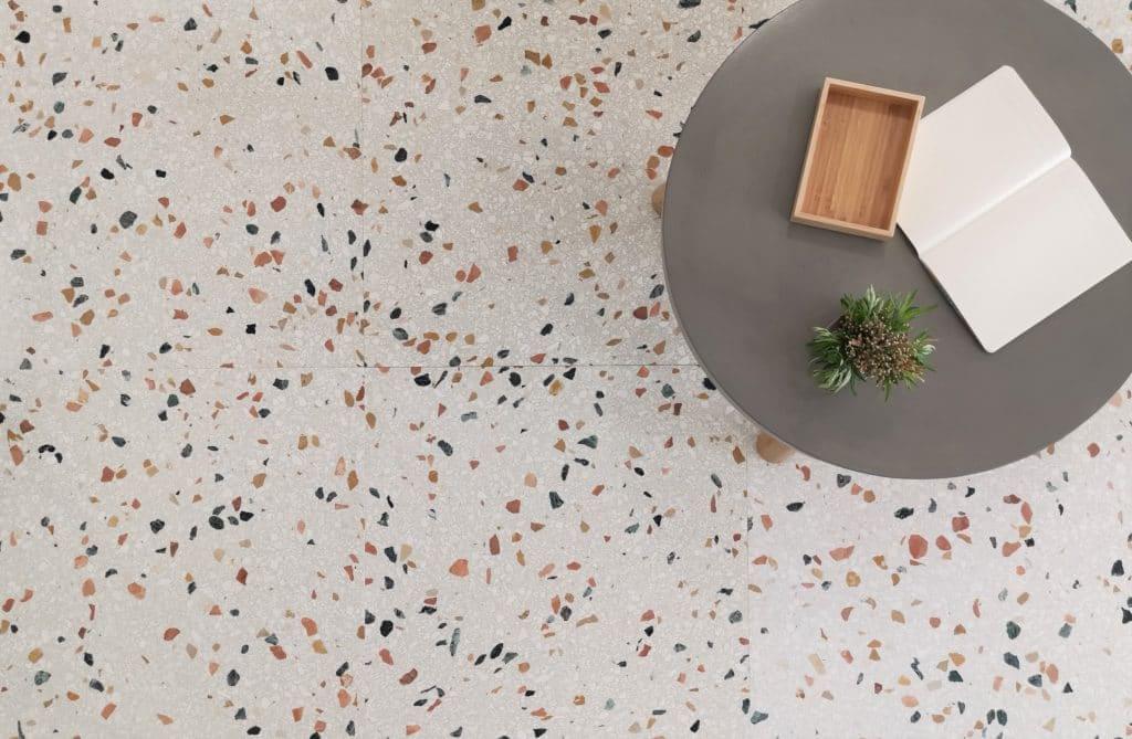 цемент фабрики Carodeco коллекция Terrazzo