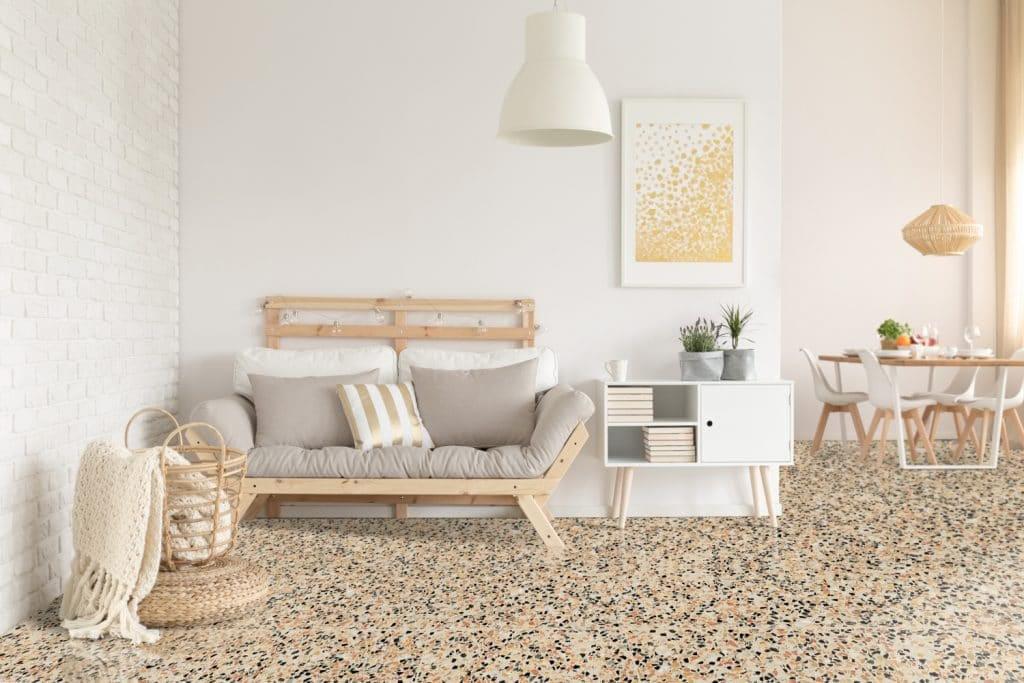 цемент фабрики Carodeco коллекция Terrazzo