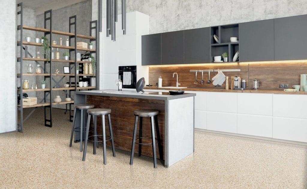 цемент фабрики Carodeco коллекция Terrazzo