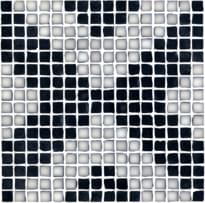 Плитка Casa Dolce Casa Neutra 6.0 Decoro F Dark Mosaico 1.8x1.8 30x30 см, поверхность матовая