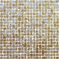 Плитка Casa Dolce Casa Vetro Metalli Oro Mosaico 4.5 Mm 30x30 см, поверхность глянец