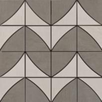Плитка Casalgrande Padana Beton Inserto B2 37.5x37.5 см, поверхность матовая, рельефная