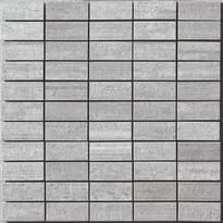 Плитка Casalgrande Padana Cemento Mosaico Cassero Grigio 30x30 см, поверхность матовая, рельефная