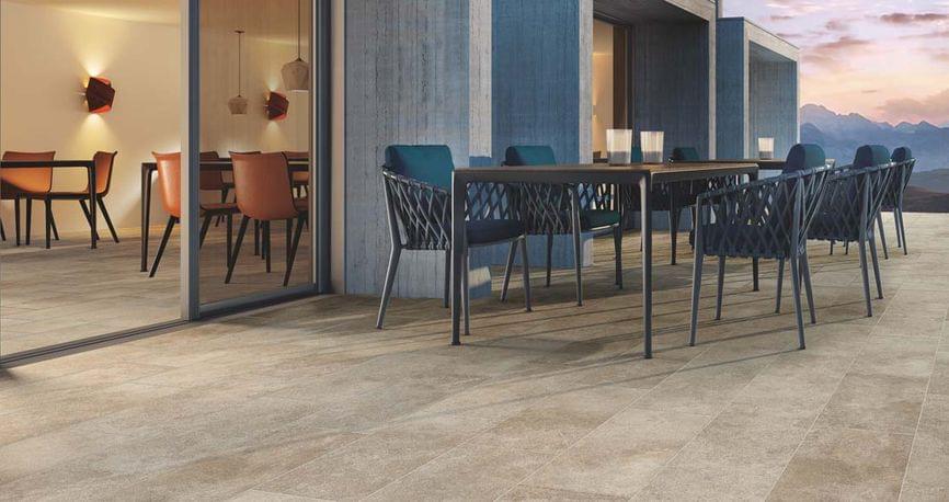 керамогранит фабрики Casalgrande Padana коллекция Eco Concrete