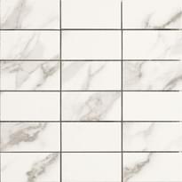Плитка Casalgrande Padana Marmoker Mosaico Statuario Grigio 5x10 29.5x29.5 см, поверхность матовая