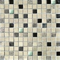 Плитка Casalgrande Padana Marte Mosaico Mix D Su Rete 30x30 см, поверхность полированная