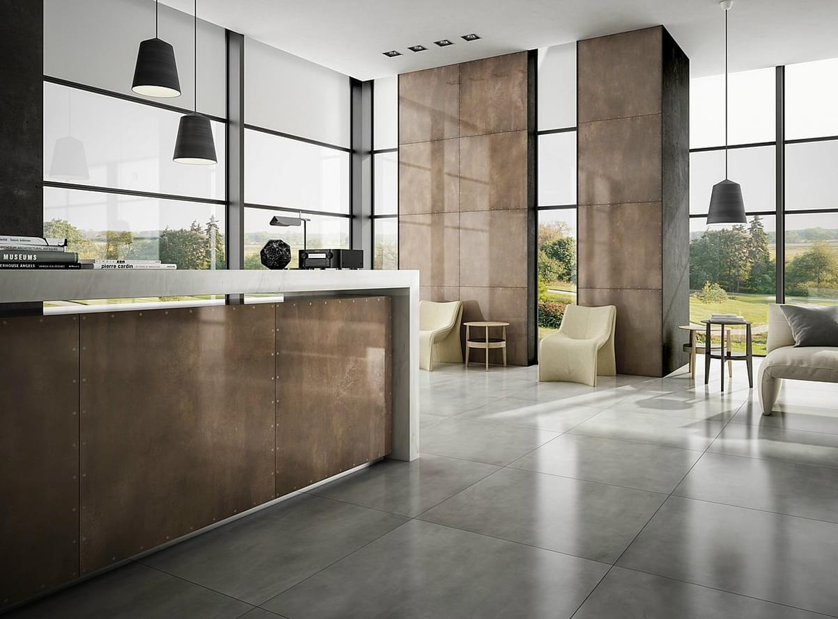 керамогранит фабрики Casalgrande Padana коллекция Metallica