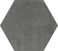 Плитка Casalgrande Padana Pietra Bauge Esagono Antracite 30x51.9 см, поверхность матовая