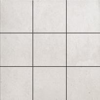 Плитка Casalgrande Padana Pietra Bauge Mosaico Bianca 10x10 30x30 см, поверхность матовая