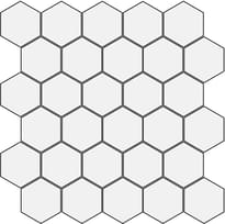 Плитка Casalgrande Padana R-Evolution Esagoni White 30x28.9 см, поверхность матовая
